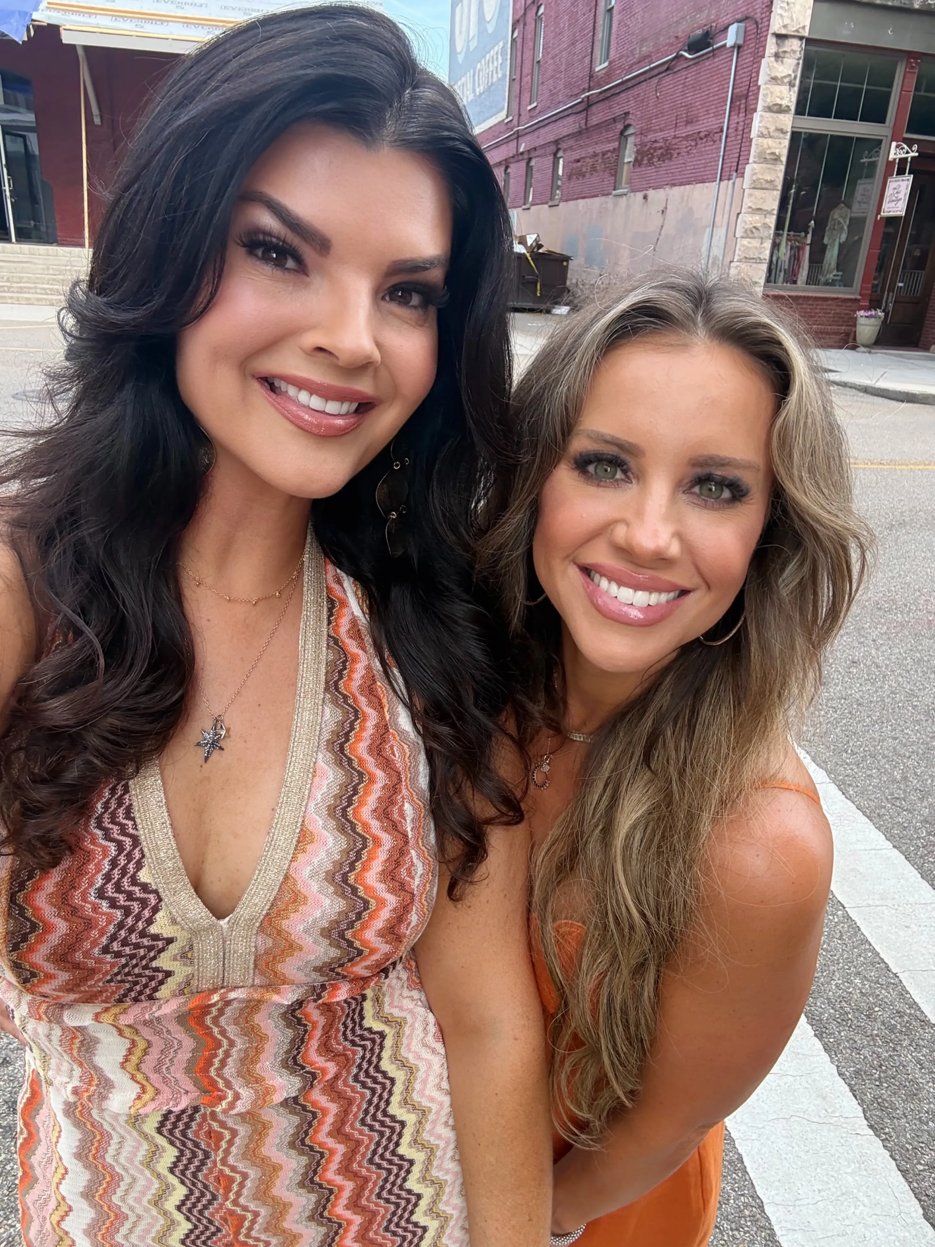 BTS photoshoot with Caroline Trotter